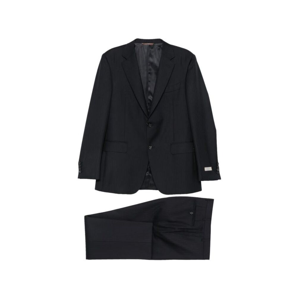 Canali Blue Suits - Single Breasted Suits Men